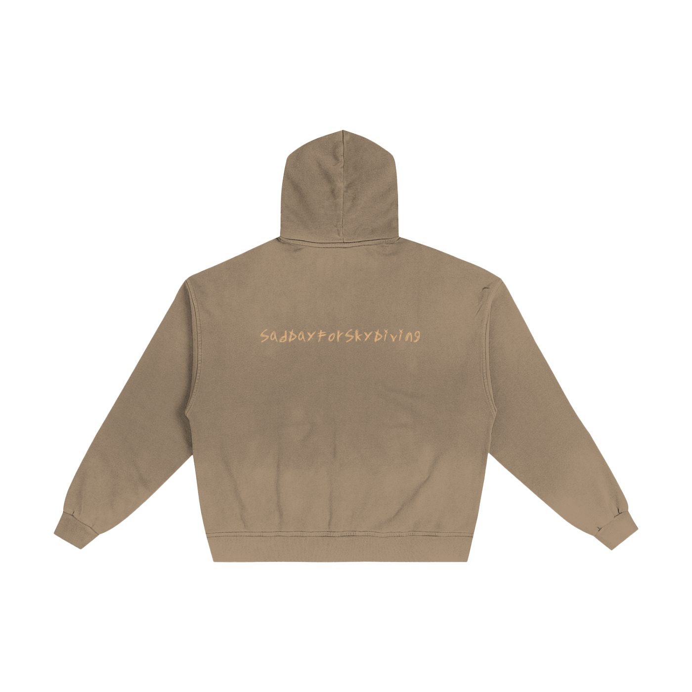Fired Authority : Hand-Frayed Sunfade Zip Hoodie