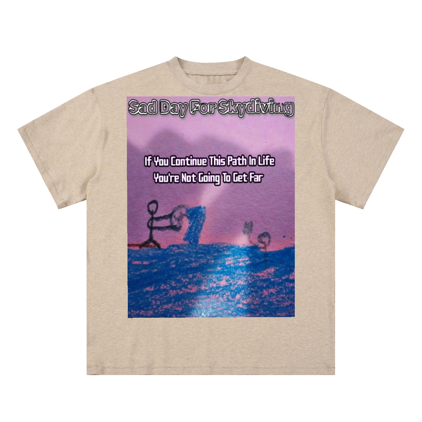 Path In Life: Essential Cotton T-Shirt