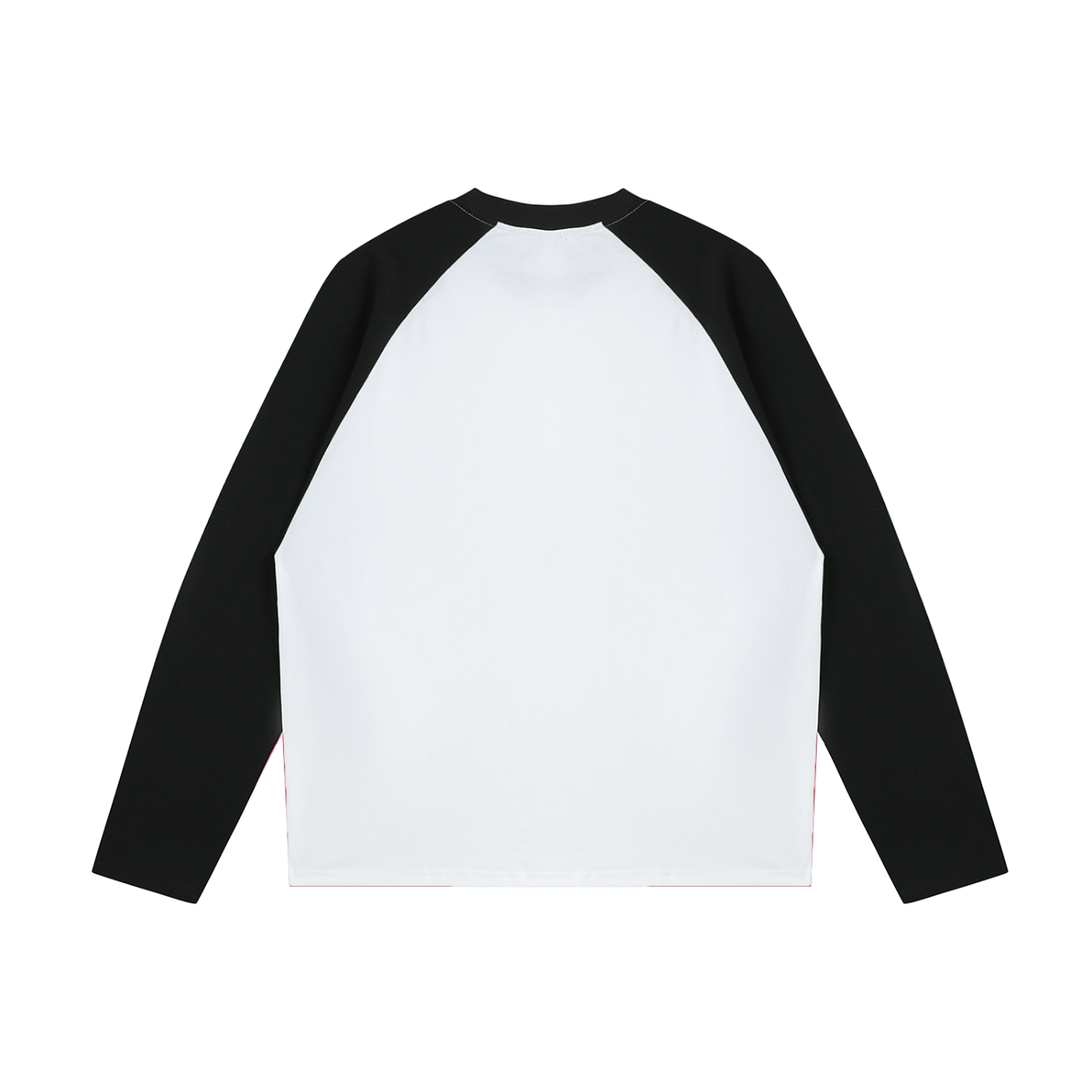 You Know It Hurts: Color-Blocked Raglan Long-Sleeve T-Shirt