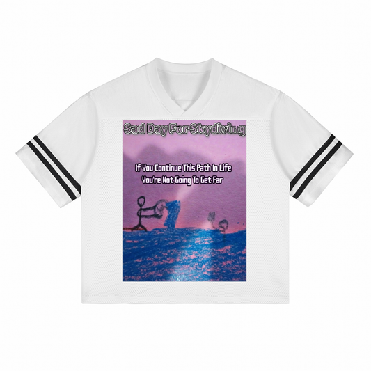 Path In Life: Taped Mesh T-Shirt