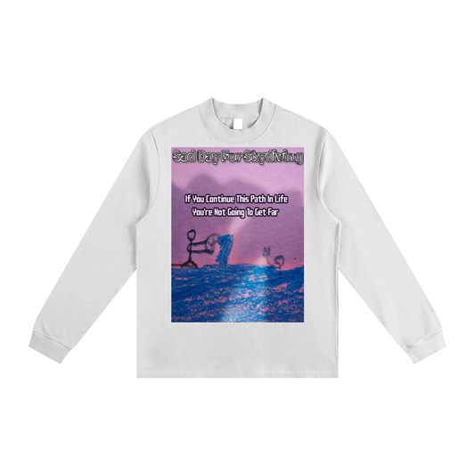 Path In Life: Essential Non-Shrink Mock Neck Sweatshirt