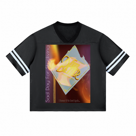 Everything Can Burn: Taped Mesh T-Shirt