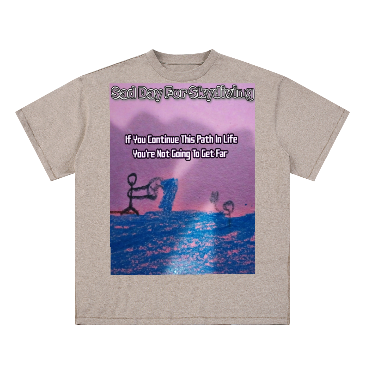 Path In Life: Essential Cotton T-Shirt