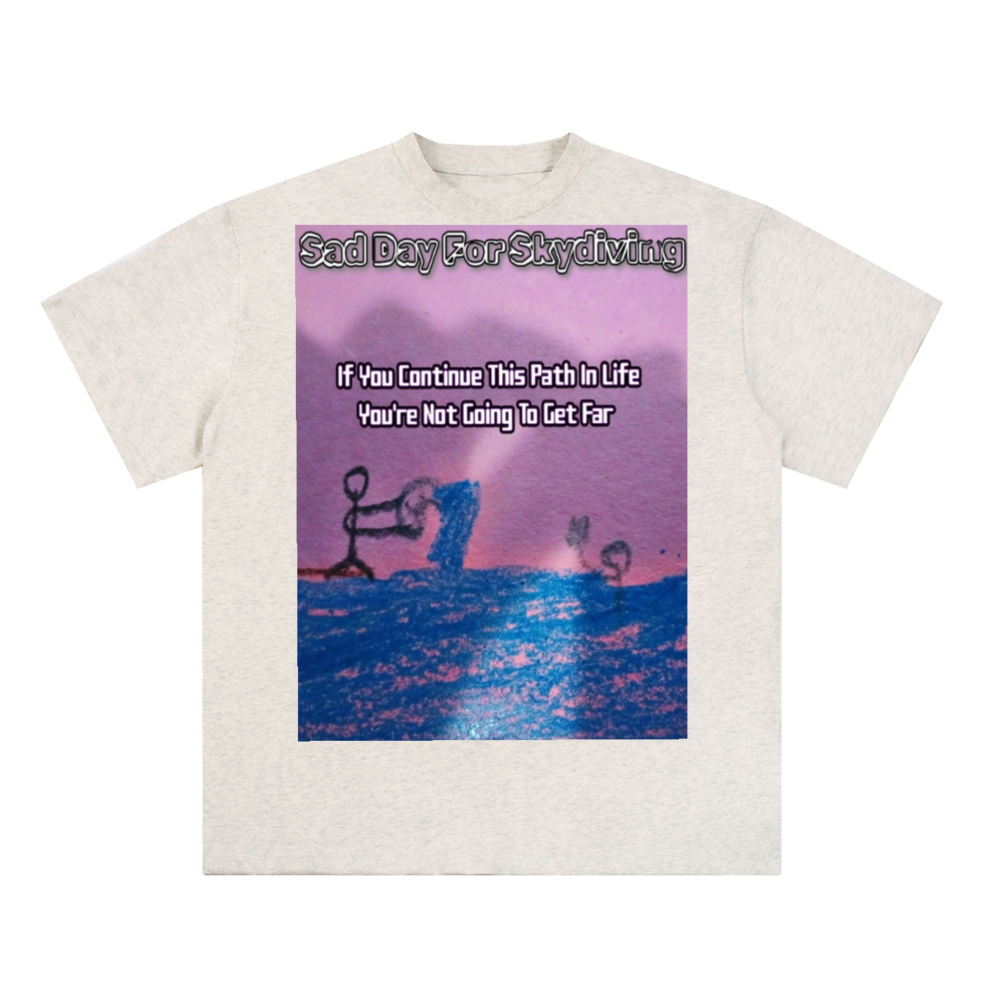 Path In Life: Essential Cotton T-Shirt