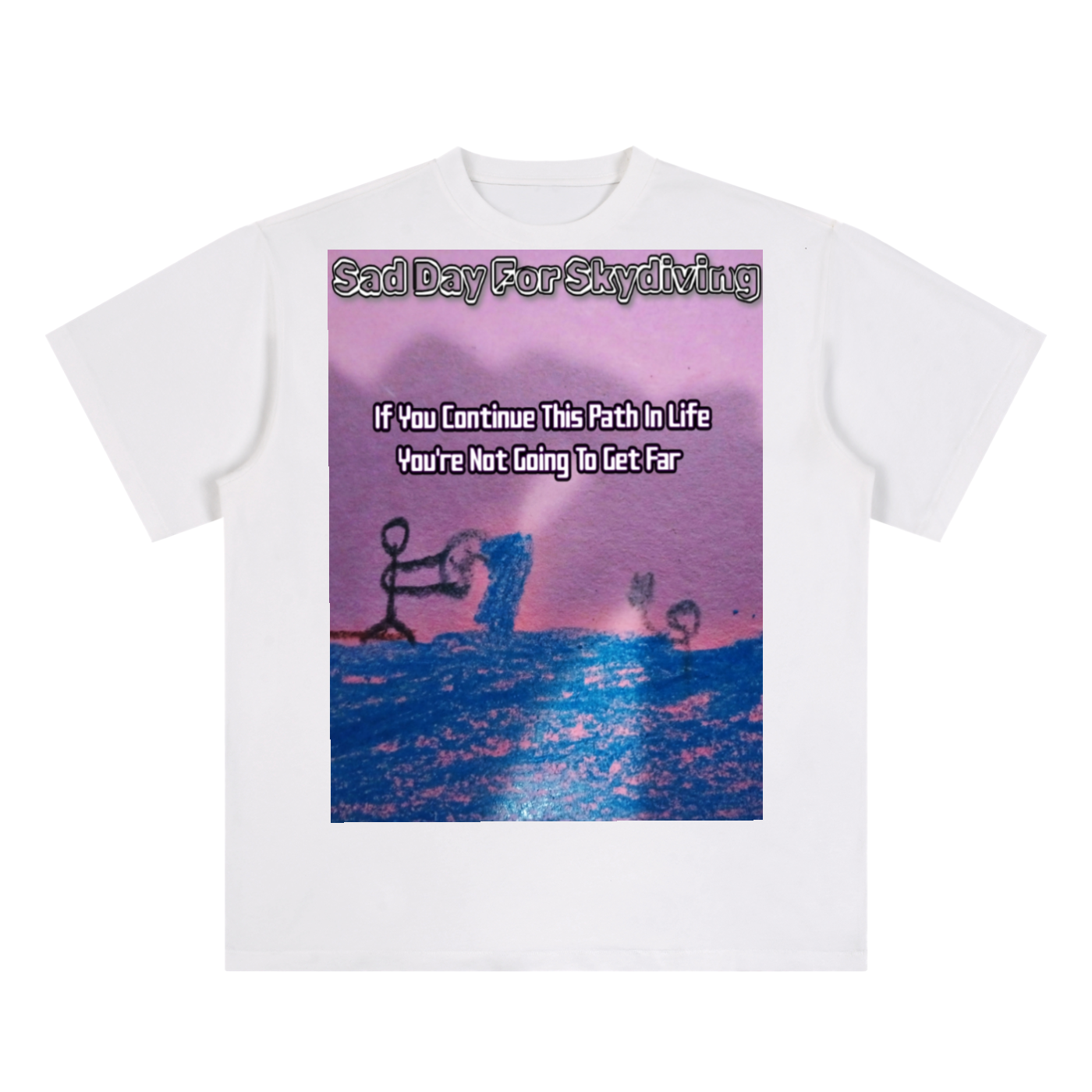 Path In Life: Essential Cotton T-Shirt