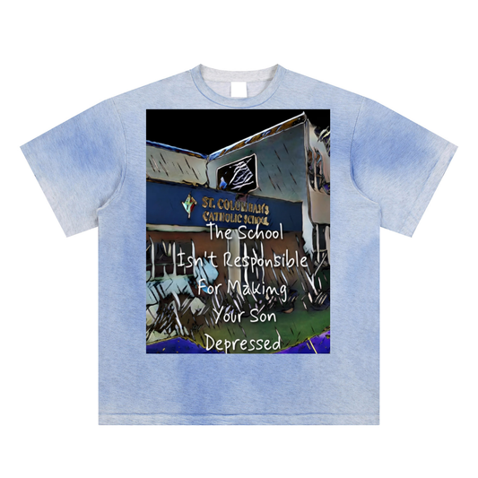 Not Responsible : Sun Fade Hand-Painted T-Shirt